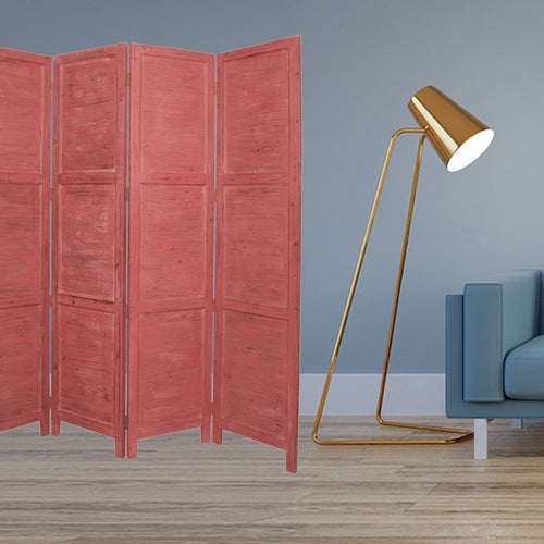 1inches x 76inches x 84inches Black Wood Screen