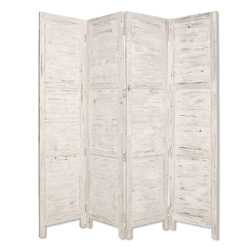 1inches x 76inches x 84inches Black Wood Screen
