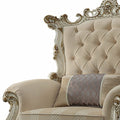 38inches X 38inches X 52inches Fabric Antique Pearl Upholstery