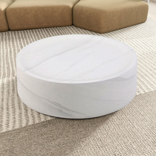 35.43'' Round coffeee table ,Marble table ,Simple Modern Center