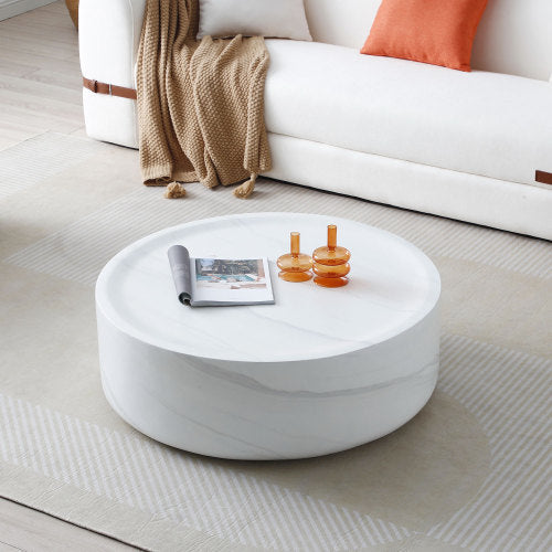 35.43'' Round coffeee table ,Marble table ,Simple Modern Center