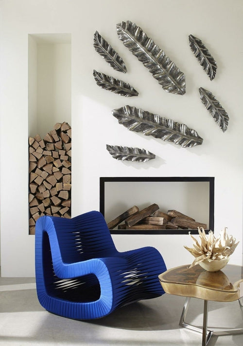 Seat Belt Rocking Chair Blue/Black