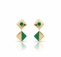 Célia Emerald Earrings