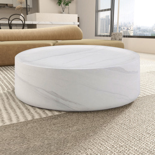 35.43'' Round coffeee table ,Marble table ,Simple Modern Center