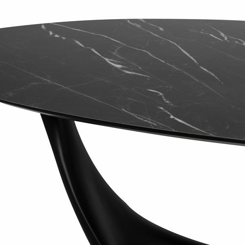 Montana Dining Table-Black 78.8"