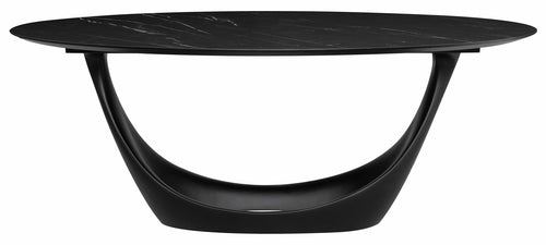 Montana Dining Table-Black 78.8"