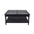 Polo Square Coffee Table Black