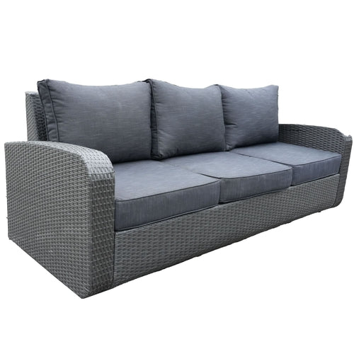 Direct Wicker 5-Piece Outdoor Rattan Furniture Patio Conversation Set