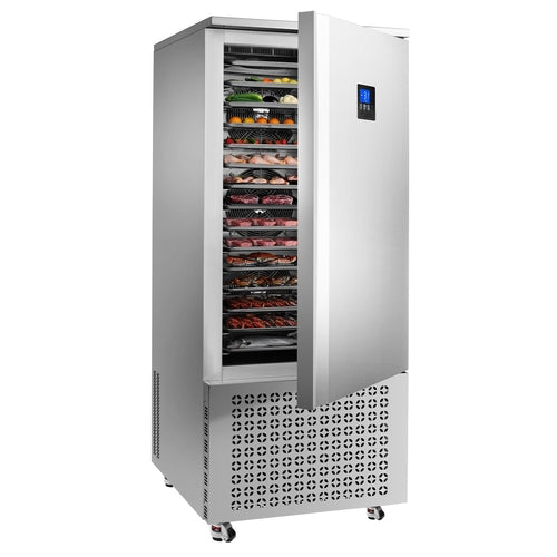 Commercial Blast Freezer, 370 L / 13.1 Cu.ft Blast Chiller with 15