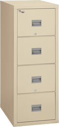 Patriot Vertical 4 Drawer Fire Safe File Cabinet 1 Hour Parchment
